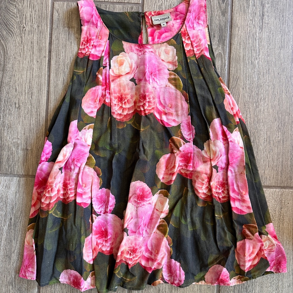 The Odells for Anthropologie Floral Tank Blouse